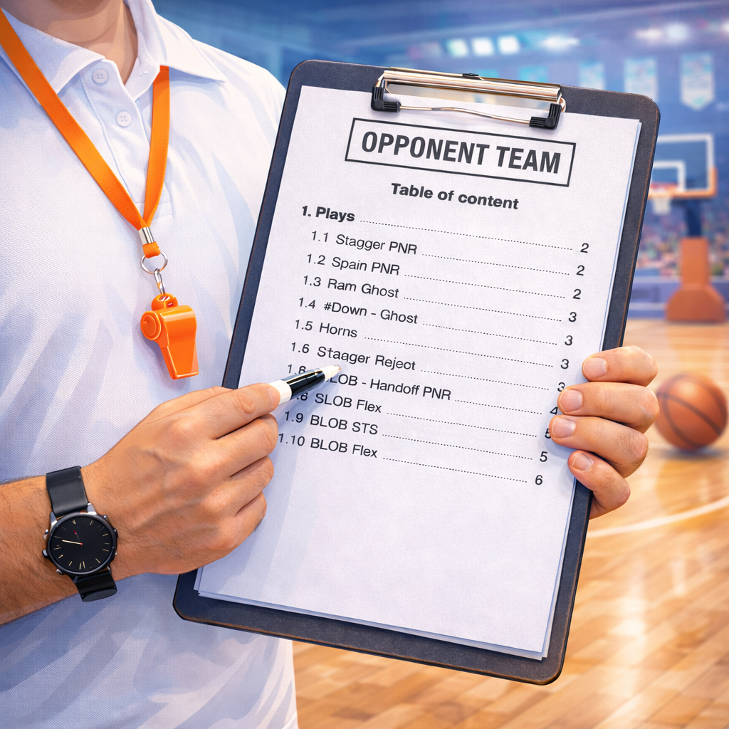 OpenDraw basketball play editor — draw plays on a court diagram